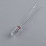 10st Mini 3/4/5 mm 3/6/12/24V glödlampa Edison Incandescent - Perfet Clear 5mm: 24V