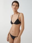 Mango Mel Metallic Bikini Top