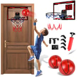 Vingo - Panier de basket d'intérieur pour enfants avec tableau de bord électronique et son, électronique Panneau de basket, Intérieur Transparent