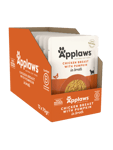 Applaws - 12 x Wet Cat Food 70 g pouch - Chicken & Pumpkin