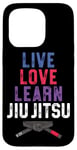 iPhone 15 Pro Jiu Jitsu Belt Colors Live Learn Love Jiu Jitsu Case