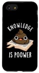 Coque pour iPhone SE (2020) / 7 / 8 Knowledge Is Poo-wer Jeu de mots amusant