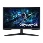 Samsung Odyssey G5 S27CG554EU - G55C Series - LED-skärm - böjd - QHD - 27" - HDR