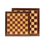 Cayro - Échiquier - + 7 Ans - Socle Bois Et Feutre - Accessoire Classique des Jeux De Société pour Enfants Et Adultes - 35 X 35 Cm - 2 Joueurs