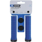 Oxford Bicycle Cycle Bike Lock On Slim Grips Dark Blue