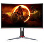 AOC CQ27G2X 27 Curved 2560x1440 HDMI DP 180Hz Ergo Monitor