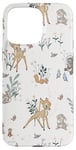 Coque pour iPhone 15 Pro Max Disney Bambi et Thumper Floral