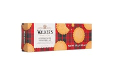 Walkers Shortbread Stem Ginger Rounds, Traditional Pure Butter Scottish Recipe, 175g