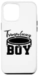 Coque pour iPhone 12 Pro Max Trampoline Guy Entraîneur de trampoline