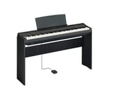 Yamaha P-125 Digitalt Piano, Svart med L-125B stativ