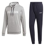 Adidas Mts Co Ho Tracksuit - Medium Grey Heather/Legend Ink/White, Medium/Small