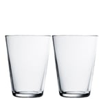 iittala - Kartio Glas 40 cl 2-pack Klar