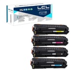 LCL Cartouche de Toner Remanufacturée CLT-506L (1Noir 1Cyan 1Magenta 1Jaune) Remplacement pour Samsung CLP-680/680DW/680DN Samsung CLX-6260FR/6260FD/6260FW//6260ND/6260NR