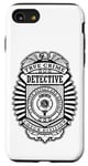 Coque pour iPhone SE (2020) / 7 / 8 Badge de police amusant True Crime Detective Division