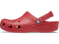 Crocs Mixte Classic Clogs-and-Mules-Shoes, Varsity Red, 43/44 EU