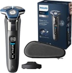 Philips Shaver Series 7000 - Wet & Dry Mens Electric Shaver with SkinIQ Techn...