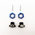 FTX DR8 Wheel Hex Adapters - Blue