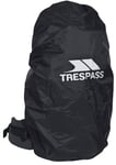 Trespass Waterproof Rucksack Rain Cover for Backpacks, Black, Medium