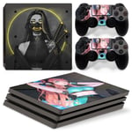 Kit De Autocollants Skin Decal Pour Console De Jeu Ps4 Pro Destiny, T1tn-P4pro-7204