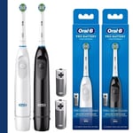 2Pcs Oral-B Pro Electric Power Toothbrush Precision Cleaning DB5 with Batteries