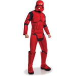 Rubies Star Wars Red Stormtrooper Deluxe Men's Fancy Dress Costume