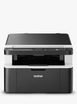 Brother DCP-1612W Wireless All-In-One Mono Laser Printer with 5 Toners, Black