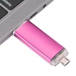 2 In 1 USB Flash Drive OTG U Disk High Capacity External Data Storage Memory NDE