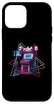 Coque pour iPhone 12 mini Style de jeu d'arcade japonais cyber rétro Japan Art