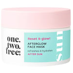 One.two.free! Hudvård Solvård Afterglow Face Mask 50 ml (4.720,00 kr / 1 l)