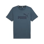 Puma Mens Essentials Logo T-shirt - Grey - Size Large