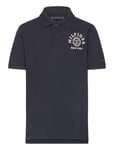 Monotype Polo S/S Tops T-shirts Polo Shirts Short-sleeved Polo Shirts Navy Tommy Hilfiger