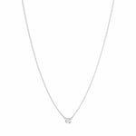 Georg Jensen GJ SIGNATURE SOLITAIRE PENDANT White Gold DIAMOND 0.05 CT