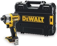 Dewalt SLAGTREKKER 18V XR BØRSTELØS, 3 HASTIGHETER I TSTAK uten batteri og lader