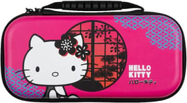 Hello Kitty Housse De Protection Et Transport Pour Consoles Nintendo Switch, Switch Lite Et Switch Oled - Rangement 8 Jeux - Rose