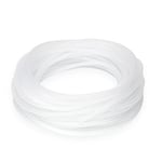 Nobleza Tube en Silicone Non Toxique 6 mm x 20 Mètres pour Tuyau d'air, Tube en PVC Flexible Idéal pour Réservoir et Aquarium