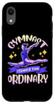 Coque pour iPhone XR Barres de gymnastique pour fille - Train solide - Faisceau rabattable