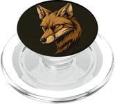 Costume de chien sauvage cool pour les amateurs de chacal PopSockets PopGrip pour MagSafe