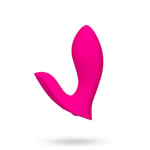 FLEXER INSERTABLE DUAL TRUSSEVIBRATOR - PINK