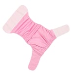 (Pink Size Waterproof Washable Adult Elderly Cloth Diapers Pocket SG