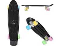 Nils Extreme Pennyboard Classic Black Nils Extreme Skateboard