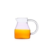 Ichendorf Milano - Low Jug - Amber/Pink - Amber, Pink - Tillbringare - Glas