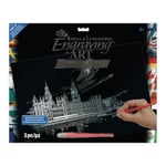 Royal & Langnickel Silver Engraving Art A3 Size Big Ben and Parliament Designed Painting Set