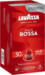 Lavazza, Qualità Rossa, 30 Aluminium Capsules Compatible with Nespresso Original