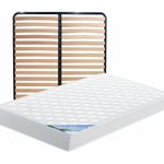 Altobuy - ibiza - Pack Matelas + Lattes 130x190