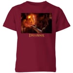 Lord Of The Rings You Shall Not Pass Kids' T-Shirt - Burgundy - 5-6 ans - Burgundy