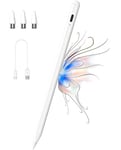 Stylus Pen for Touch Screen with Magnetic Design, Kenkor Rechargeable Universal POM 1.5 mm Nib iPad Pencil for Android iOS -iPad/Pro/Air/Mini/iPhone/Smartphones and Tablets Devices