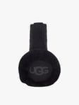 UGG Womens Emb Logo Earmuff - Dame - Sort - ONE SIZE