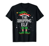 Christmas Elf Matching Family Group Funny The Shopping Elf T-Shirt