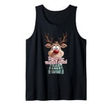 I hate Christmas, reindeer, vacation Tank Top