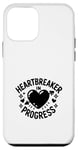 Coque pour iPhone 12 mini Heartbreaker In Progress Funny Love Humour For Valentine